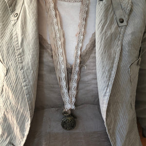 Concealed Watch Necklace - מטפחות - כיסוי ראש - Aviva Lush tichels, head scarves, volumizers