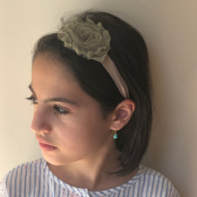 Load image into Gallery viewer, Single Jade Flower - מטפחות - כיסוי ראש - Aviva Lush tichels, head scarves, volumizers